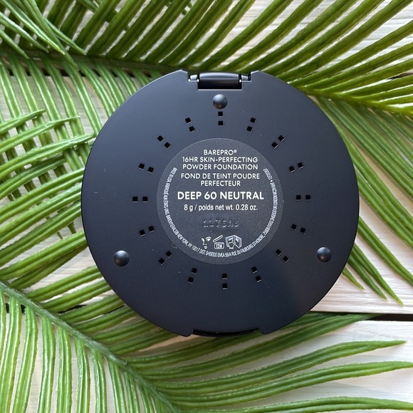 NIB BareMinerals Barepro Skin Perfecting Powder Foundation Deep 60 Neutral - Picture 6 of 6